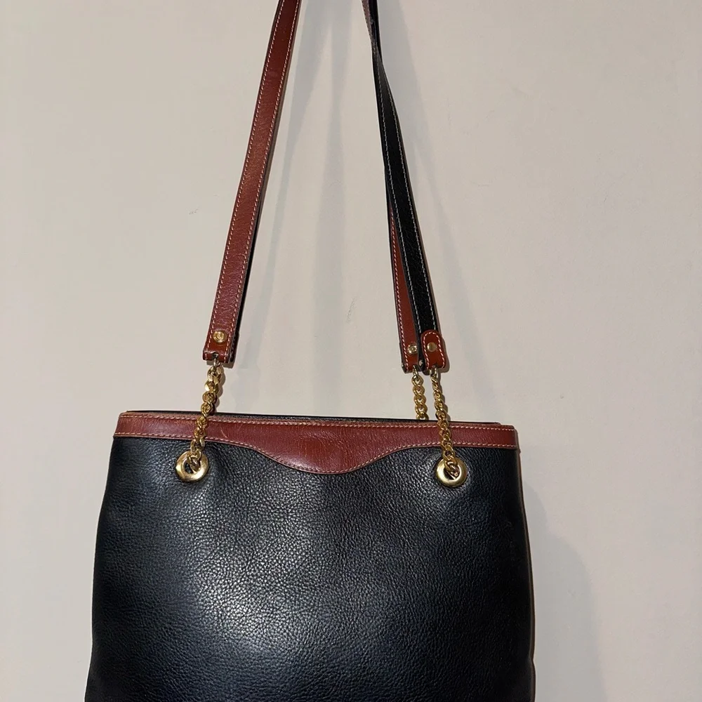 ❌sold❌ Vintage Bally Pebbled Leather Bag! Classic beauty. 🤎🖤 - Picture 14 of 15